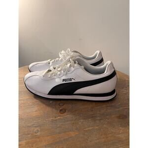Puma Purin Mens Size 10 sneakers black and white